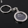 thumbnail image 1 of LNGOOR Creative Mini Heart Square Round Oval Insert Photo Frame Rotary Keychain Keyring, 1 of 8