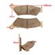 thumbnail image 3 of Motorcycle Parts Front & Rear Brake Pads Kit For BMW F800GS F800 F 800 GS 2008 2009 Copper Based Sintered, 3 of 5