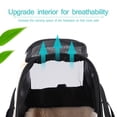 thumbnail image 4 of Easter Premium Fabric Cat Carrier | 17x10x11.8 in | 900D Oxford Cloth & Sherpa Base | Lightweight & Durable | Nylon Webbing Straps | Spacious | Pet Bag for Travel & Transportation, 4 of 7