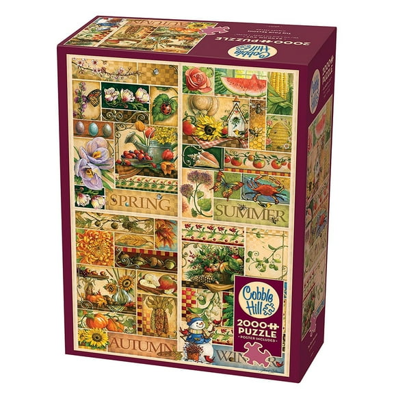 Cobble Hill The Four Seasons Jigsaw Puzzle