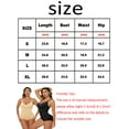 thumbnail image 3 of DODOING Sexy One Piece Bodysuit for Women Slimming Bodysuit Tummy Control Thong Shapewear Backless Body Shaper Deep V Neck Black Bodysuit Women, 3 of 8