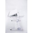 thumbnail image 3 of Hawking - Multi-functional Ergonomic Height Adjustable Desk for Kids or Adults - Drafting Table, Height Adjustable, Tiltable, etc. - White/Grey - Sturdy & Long Lasting!, 3 of 8