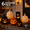 6 Random, variant on Enyisa Halloween Black Woven Witch Hat Pumpkin Decor, Hand Woven Rattan Wicker Jack-O-Lantern Statue, Basket Lantern for Entryway Fireplace Mantel, Black, 10.63 Inches
