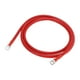 thumbnail image 1 of Unique Bargains 1 Pc Cable Inversor de Batería Cable de Batería 3/8" 5/16" Lug 1/0 AWG Gauge 8FT Rojo Cobre Estañado, 1 of 1