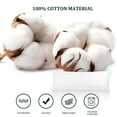 thumbnail image 6 of PiccoCasa 100% Cotton Body Pillowcase 20"x 55" 1PCS with Zipper Closure White, 6 of 7