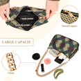 thumbnail image 2 of FORMRS Womens Shoulder Bag with Chain Strap Clutch Purse Cute Tote Handbag, Green Tartan Pattern, 2 of 7