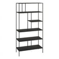 thumbnail image 1 of Henn&Hart 36" Blackened Bronze Metal Bookcase, 1 of 8