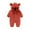 Red, variant on MEZZALL Baby Boys Girls Snowsuit Winter Coat Solid Color Bear Warm Hooded Romper Jumpsuit Onesie Cozy Newborn Dailywear, Blue, 6-9 Months