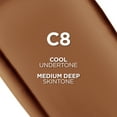 thumbnail image 3 of L'Oreal Paris True Match Cream Foundation Makeup, C8 Cool Medium Deep, 1 fl oz, 3 of 11