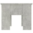 thumbnail image 2 of vidaXL Table Basse Gris Béton 79x49x41 cm Bois Manufacturé, 2 of 5