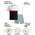 thumbnail image 2 of RBX Boys' Shorts Set - 2 Piece Short Sleeve T-Shirt and Fleece Sweat Sorts - Athleisure Set (4-12), 2 of 7