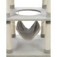 thumbnail image 6 of TRIXIE Abby Plush 4-Level 63.5" Cat Tree with Sisal Scratching Posts Condo & Cat Toy Gray, 6 of 8