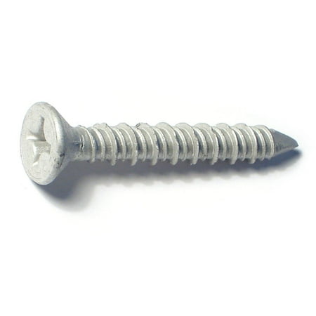 

1/4 x 1-3/4 410 Stainless Phillips Flat Head Tapcon Masonry Screws (50 pcs.)
