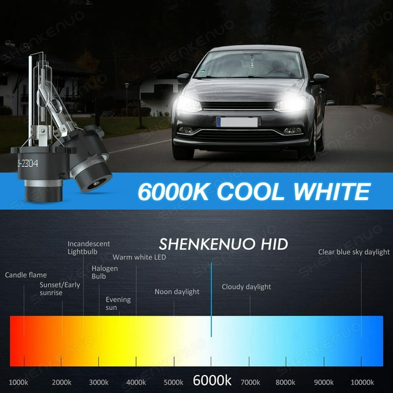 D-LUMINA D3S 4300K 12v 35w Xenon 50% More Light OEM HID Lamp Set (2 Bulbs