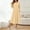 Khaki, variant on Ladies Womens Winter Dresses A-Line Simple Maxi Army Green Dresses Casual Long Sleeve V-Neck Dresses,L