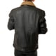thumbnail image 4 of Chamarra para Hombre Shendy Vendy Chaqueta Vinipiel Tipo Biker Negro Cafe grande, 4 of 4
