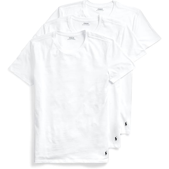 Polo Ralph Lauren Men's Classic Fit Crewneck Shirt (3 Pack)