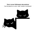 thumbnail image 2 of Letrero Esquina Puerta Metal para Gato Halloween Regalos Fiesta (2 Cabezas Gato), 2 of 4