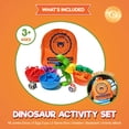 thumbnail image 2 of Juego gigante de clasificación y conteo de dinosaurios: juguetes educativos de dinosaurios para niños de 3, 4 y 5 años con 54 manipulativos matemáticos Dino Grabber Juegos para niños pequeños Almacena, 2 of 5