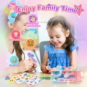 ATOPDREAM Decorate Your Own Water Bottle for Girls, Gifts for 5 6 7 8 9 Year Old Girls, Mermaid Themed Craft Kits for Girls Ages 6-8, Mermaid Painting Craft Girls Birthday Gifts