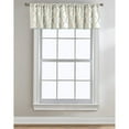 thumbnail image 2 of CHF Morocco Indoor Light Filtering Polyester Rod Pocket Valance, Ivory, Blue, 50" x 16", Adult, 2 of 2