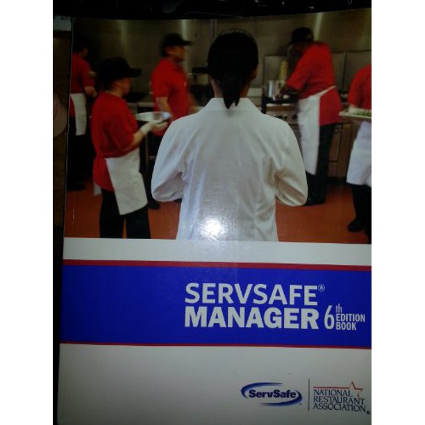 SERVSAFE MANAGER BOOKW/EXAM SHEET Paperback USED VERY GOOD