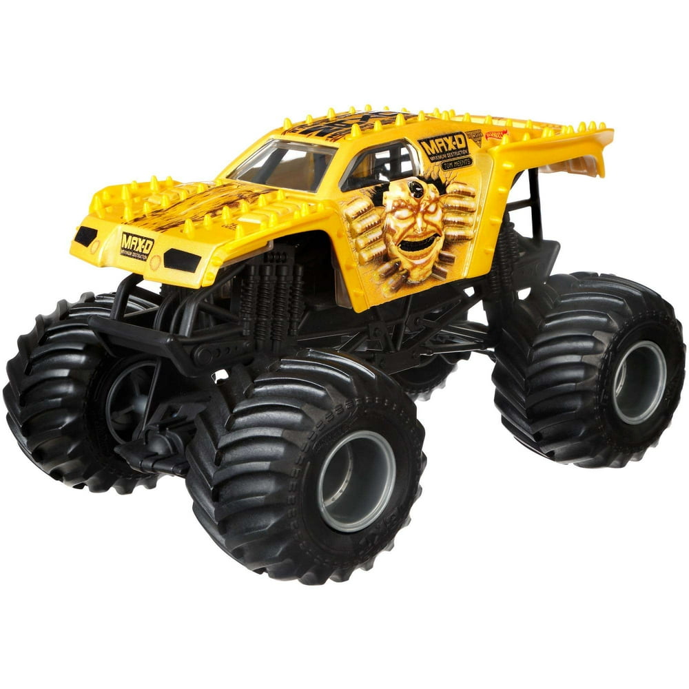Hot Wheels Monster Jam MaxD Gold Vehicle