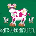 thumbnail image 3 of CafePress - Dare To Be Different Women's Dark T Shirt - Women's Traditional Fit Dark T-Shirt, 3 of 4