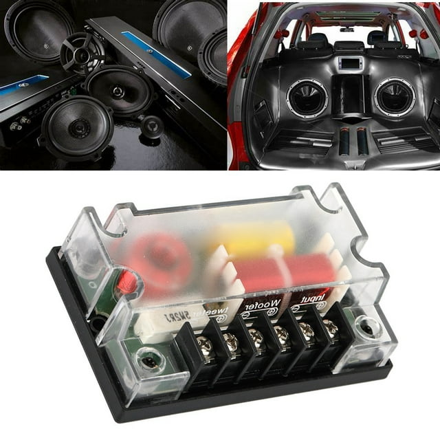 Speaker Frequency Divider Sound Filter Auto Filter Accessories 2 Way Frequency Divider 2 Way Car Audio Frequency Divider Speaker Sound Filter Auto Accessories