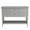 Gray, variant on Costway Sideboard Buffet Table Wooden Console Table w/ Drawers & Cabinets Gray