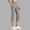 Gray women's capri pants with pockets a1, variant on Women's High Waisted Capri Pants with Pockets Solid Casual Streetwear Activewear Slim Fit Cropped Trousers Summer Beach Lounge Work Yoga Bottoms, Purple L
