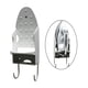 thumbnail image 5 of Percha de pared para tabla de planchar con ganchos para guardar la plancha y la tabla de planchar. blanco, 5 of 9