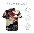 thumbnail image 7 of High Quality Hawaiian Shirts for Men Short Sleeve Aloha Beach Shirt Floral Summer Casual Button Down Shirts Blouses OZ9CCP, 7 of 7