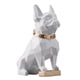 thumbnail image 1 of 1pc Perro Sentado Estatua Escultura Adorno Decoración de oficina en Blanco Sunnimix estatuilla de bulldog francés, 1 of 8