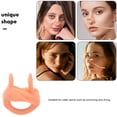 thumbnail image 4 of Nose Clip for Swimming 4Pcs Silicone Beige Oval to Prevent Water Entry, 4 of 9