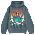 thumbnail image 2 of Bob's Burgers - Gene World Tour Dark Oversized Fleece Hoodie Sweatshirt, 2 of 4