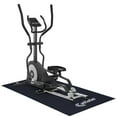 thumbnail image 2 of Velotas Pro Series High Density Personal Fitness Equipment Mats, Protective Flooring Underneath - Treadmills, Stationary Bikes and Weight Bench, Multiple Sizes, 2 of 8
