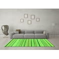thumbnail image 3 of Ahgly Company Indoor Rectangle Solid Green Modern Area Rugs, 2' x 5', 3 of 4
