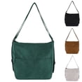 thumbnail image 4 of MUSOIE Corduroy Tote Bag for Women Convertible Backpack Purses Crossbody Shoulder Bag, 4 of 6