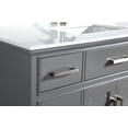 thumbnail image 6 of Vanity Art 60 inch single sink bathroom vanity set with super white engineered marble top., 6 of 9