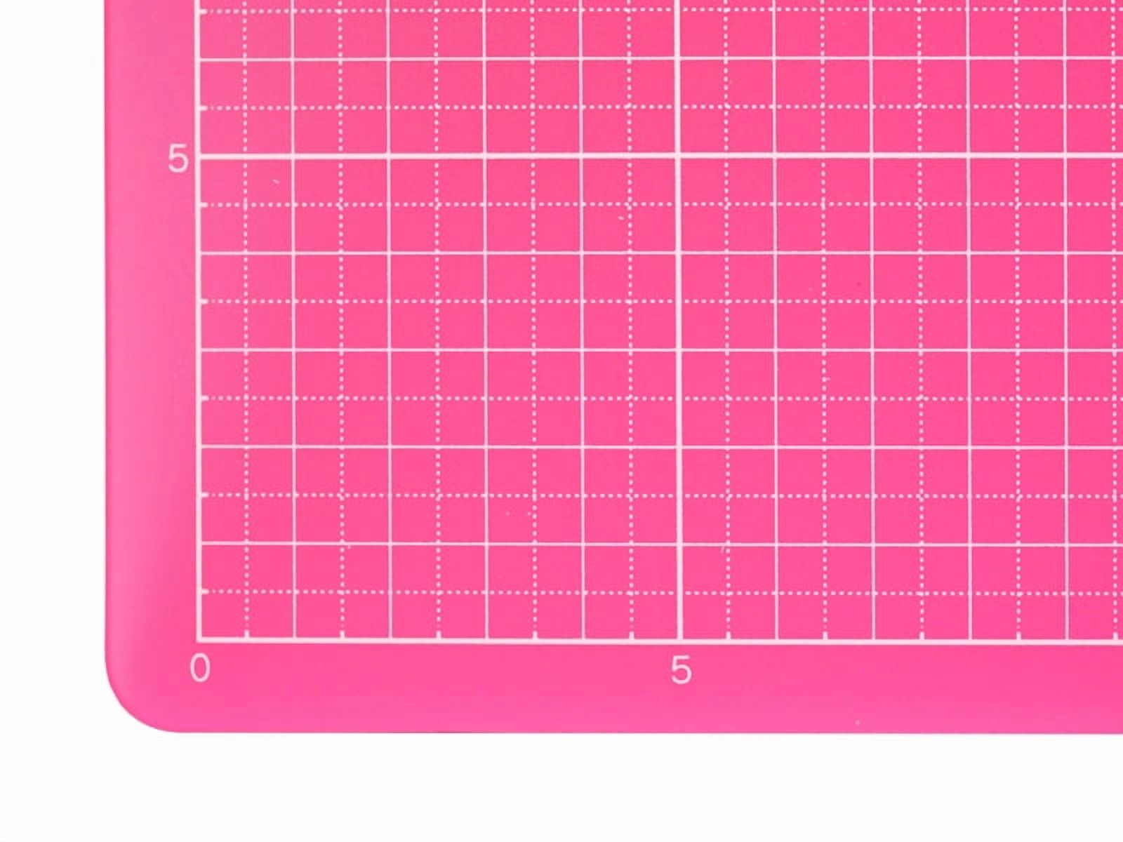 (Price/EACH)NT CUTTER CM-30I Colorful Translucent Cutting Mat, 9" X 12" - 1 Each-Translucent Red