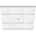 thumbnail image 2 of 14"OD x 1"ID x 4 3/4"C x 1"P Rubik Architectural Grade PVC Contemporary Ceiling Medallion, 2 of 11