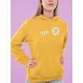 thumbnail image 2 of Daisy Wink Hoodie Women -Image by Shutterstock, Female 3X-Large, 2 of 4