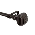 thumbnail image 3 of UTOPIA ALLEY Wall Mounted 3/4 Inch Curtain Rod - Curtain Rods For Windows 86 to 120 Inch, Adjustable Drapery Rods, Oil rubbed bronze Bedroom Curtain Rods, Tapestry Poles (Oil rubbed bronze 86"-120"), 3 of 8