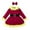 Yellow, variant on Zwiiyzr Toddler Girls Christmas Dresses Velvet Santa Claus Red Princess Tutu Dress Furry Trim Dress with Headband 1-6T Red