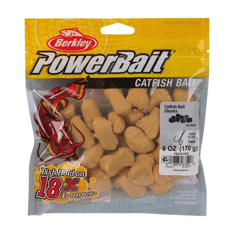 Berkley PowerBait Catfish Chunks Fishing Dough Bait - Walmart.com