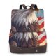 thumbnail image 1 of Balery Bald Eagle Pilot Mochila de Cuero para Mujeres, Gran Capacidad, Bolsa de Viaje Multifuncional, Mochila de Cuero y Bolsa de Hombro para Mujeres, 1 of 4
