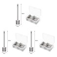 thumbnail image 4 of Greeniant 30 Pieces Ball Inflation Pump Needle Football Basketball Inflation Fittings Connect Rugby Inflator Sport Volleyball Tool Type1 NO1, 4 of 6