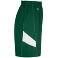 thumbnail image 6 of Holloway Sportswear S Dual-Side Single Ply Shorts Forest/White 224079, 6 of 6
