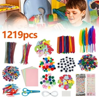 DIY Art Craft Sets Craft Supplies Kits for Kids Toddlers Children Craft Set  Creative Craft Supplies for School Projects DIY Activities Crafts and